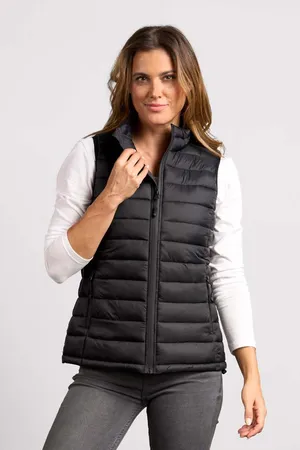 Women´s Padded Vest Black