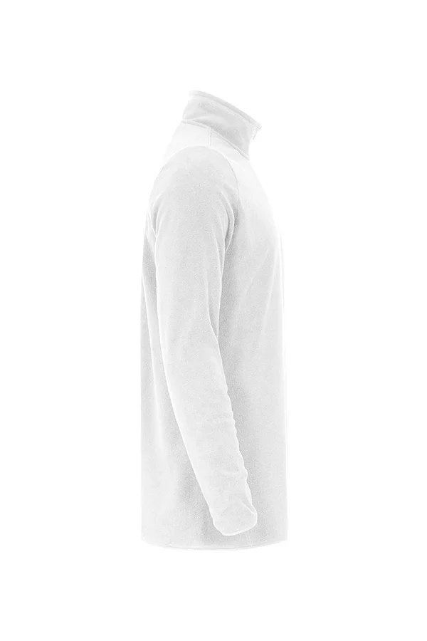 Men´s Recycled Fleece Troyer White