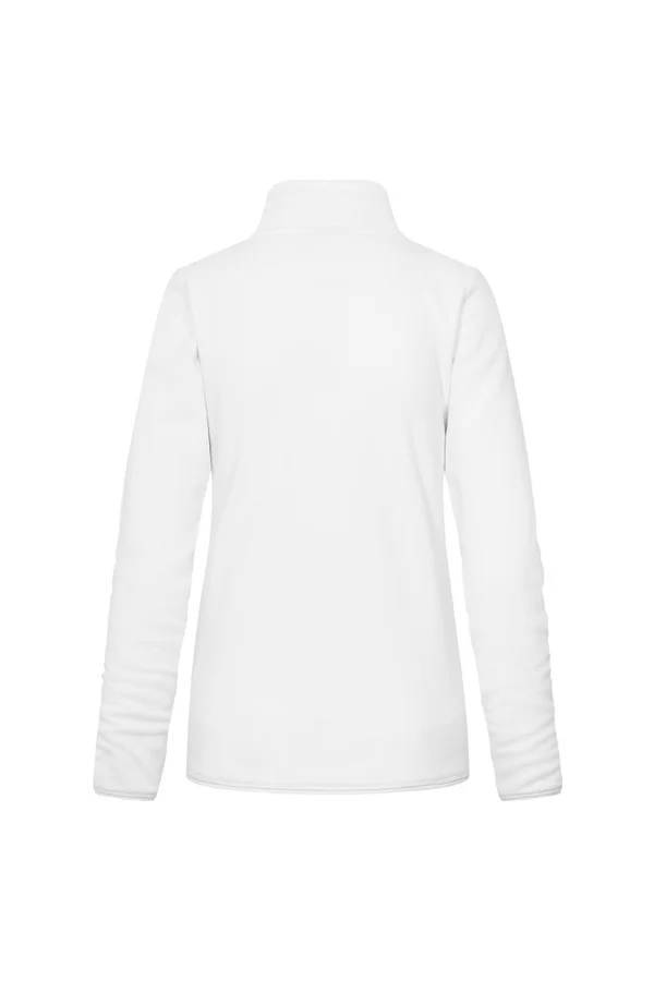 Women´s Recycled Fleece Troyer White