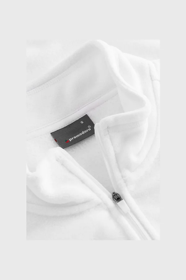 Women´s Recycled Fleece Troyer White
