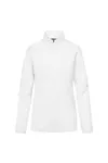 Women´s Recycled Fleece Troyer White