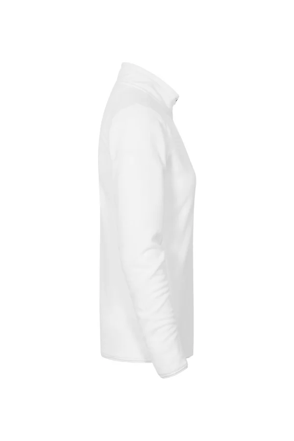 Women´s Recycled Fleece Troyer White