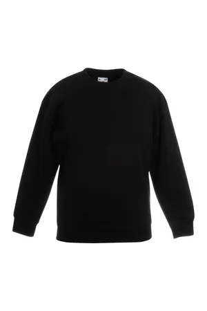 Kids´ Premium Set-In Sweat Black