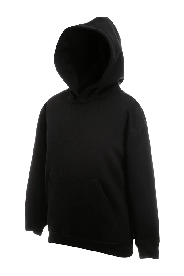 Kids´ Premium Hooded Sweat Black