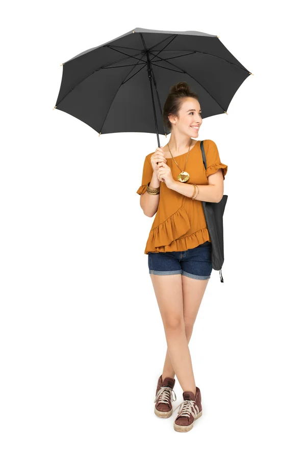 AC-Stockschirm ÖkoBrella, waterSAVE® Black