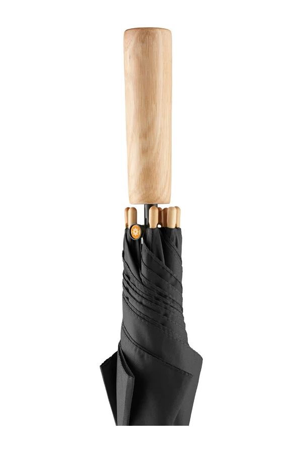 AC-Stockschirm ÖkoBrella, waterSAVE® Black