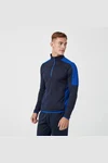 Adults 1/4 Zip Midlayer With Contrast Panelling