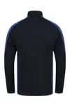 Adults 1/4 Zip Midlayer With Contrast Panelling Navy / Royal