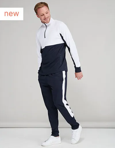 Adults 1/4 Zip Tracksuit Top