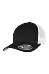 110 Mesh 2-Tone Cap Black / White