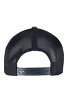 110 Flexfit Melange Trucker Cap Heather Navy