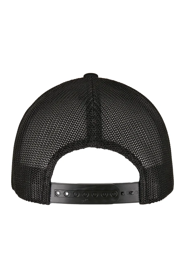 110 Recycled Alpha Shape Trucker Cap Black