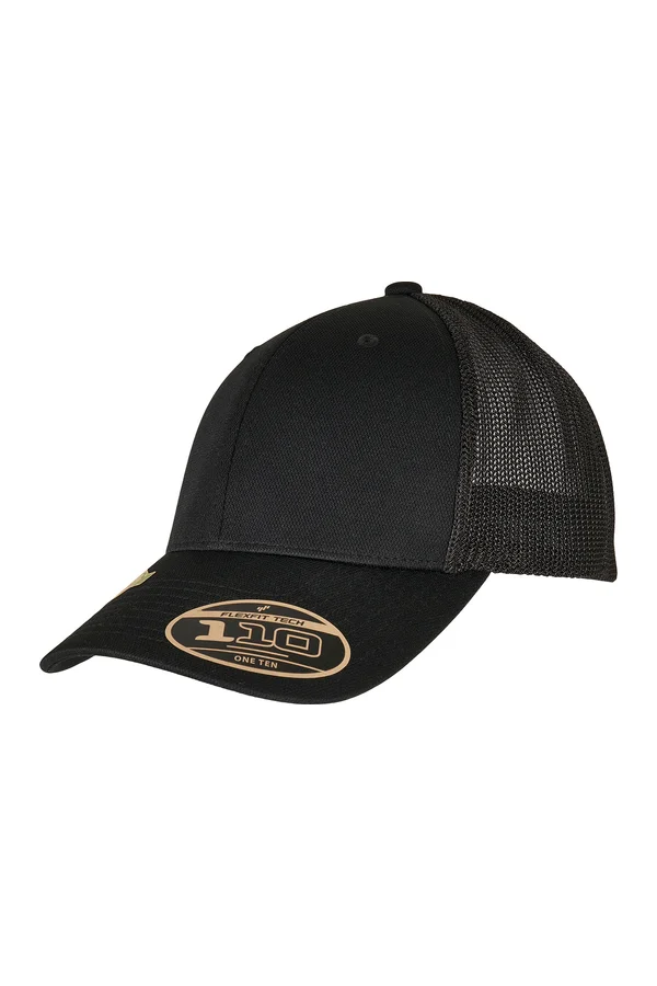 110 Recycled Alpha Shape Trucker Cap Black