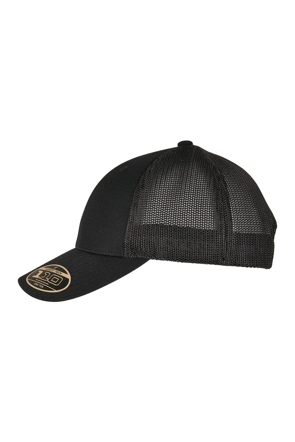 110 Recycled Alpha Shape Trucker Cap Black