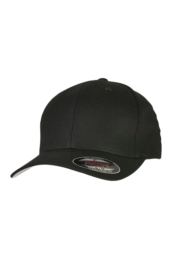 V-FLEXFIT® Cotton Twill Cap Black