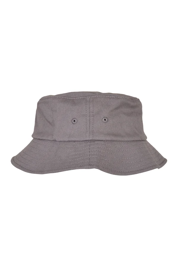 Kids´ Flexfit Cotton Twill Bucket Hat Grey