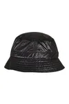 Light Nylon Bucket Hat Black