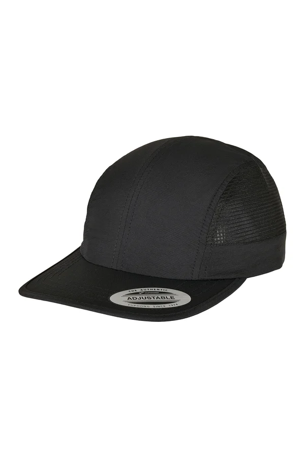 Nylon Snapback Black