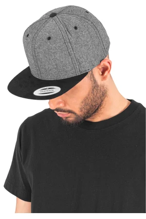 Chambray-Suede Snapback