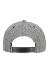 Melange Solid Snapback black melange/black