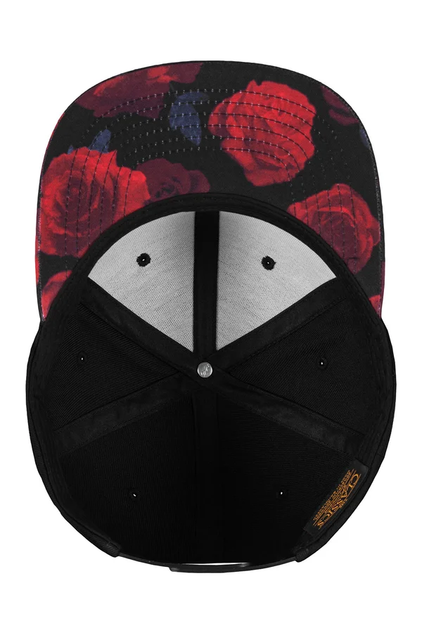 Roses Snapback Black / Red (Roses)