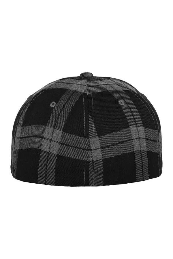 Kappe mit Tartan-Muster Black / Grey