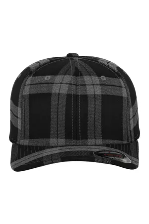 Kappe mit Tartan-Muster Black / Grey
