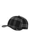 Kappe mit Tartan-Muster Black / Grey