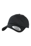 Low Profile Organic Cotton Cap Black