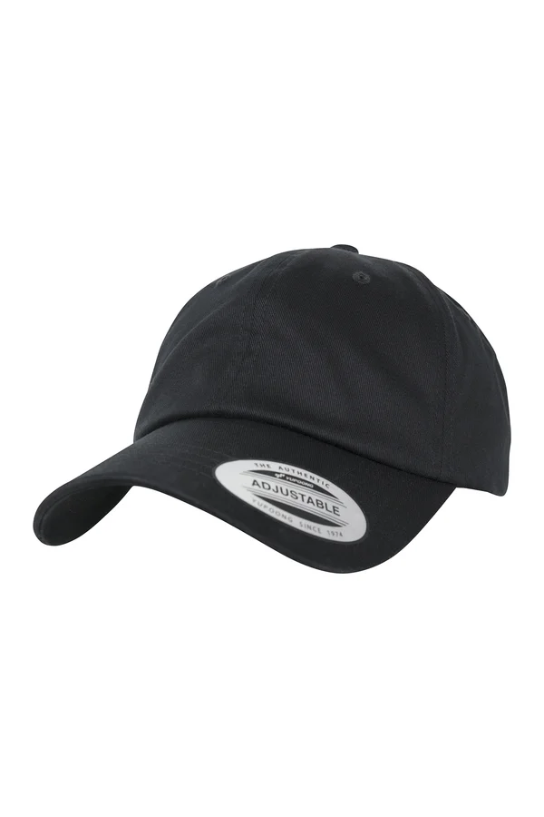 Low Profile Organic Cotton Cap Black