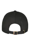 Verstellbare Kappe Wooly Combed Black / Black