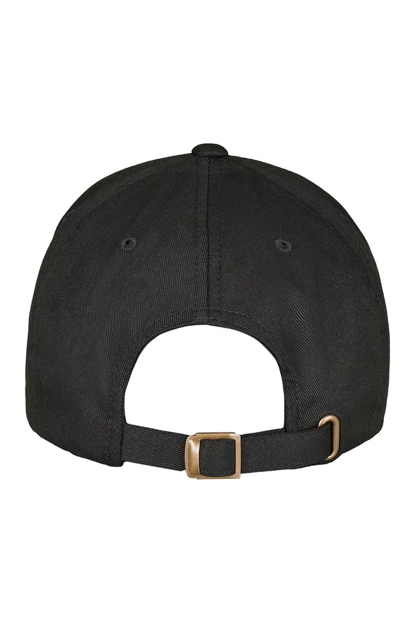 Verstellbare Kappe Wooly Combed Black / Black