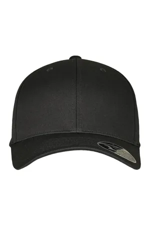 Verstellbare Kappe Wooly Combed Black / Black