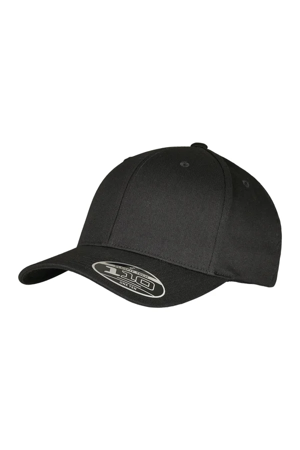 Verstellbare Kappe Wooly Combed Black / Black