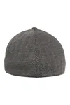 Heringbone Melange Flexfit Black / Heather Grey