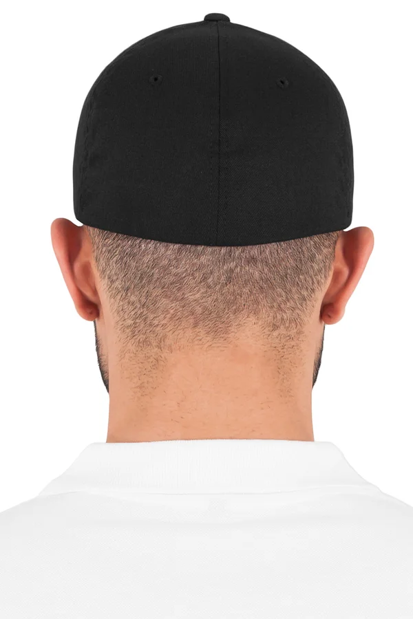 Diamond Quilted Flexfit Cap Black