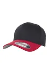 Flexfit Wooly Combed 2-Tone Cap Black / Red