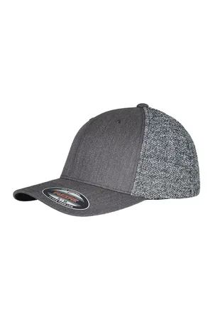 Flexfit Trucker Melange Mesh Cap black/grey melange