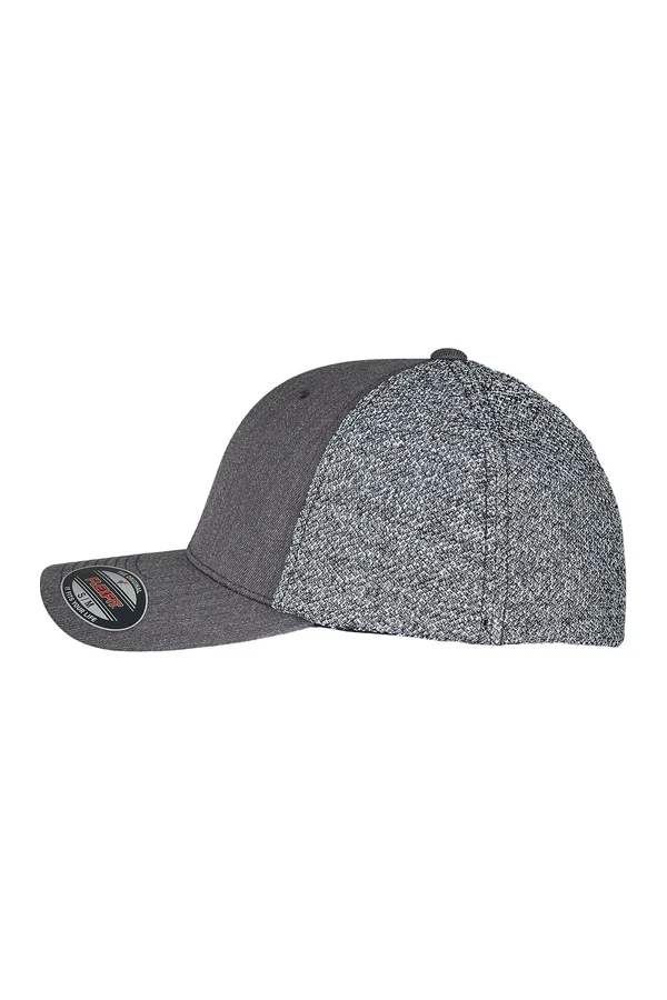 Flexfit Trucker Melange Mesh Cap black/grey melange