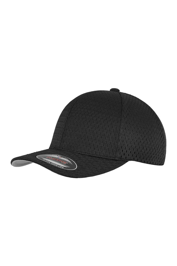 Flexfit Athletic Mesh Cap Black