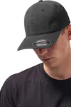 Garment Washed Cotton Dad Hat Black