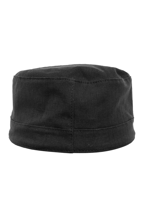 Adjustable Top Gun Ripstop Cap Black