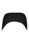Snapback-Kappe mit gebogenem Schirm Black