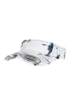 Batik Dye Curved Visor Cap Black-White