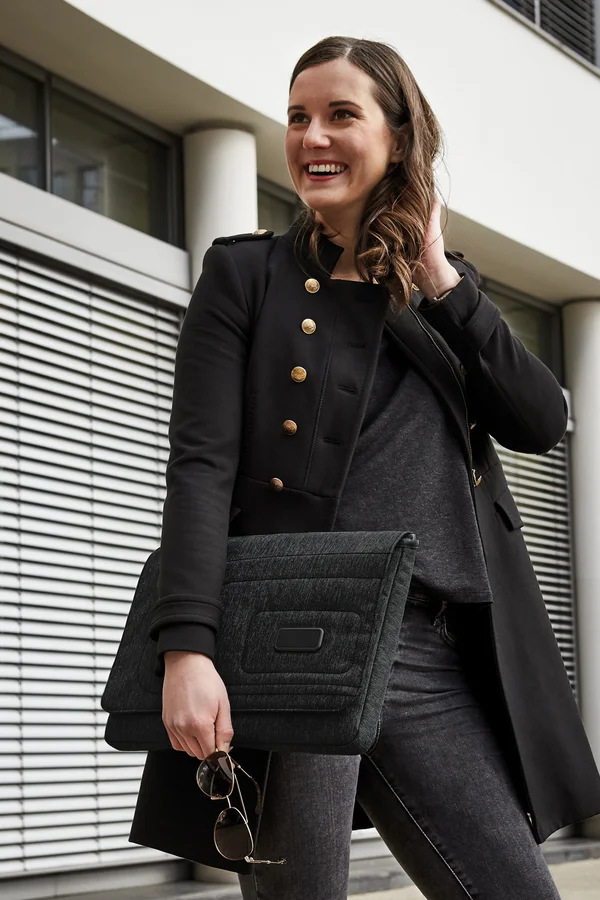 Sleeve Frame Black / Grey-Sprinkle