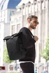 Backpack Circle Black-Sprinkle