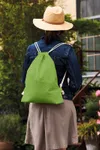 Drawstring Bag Earth Apple Green