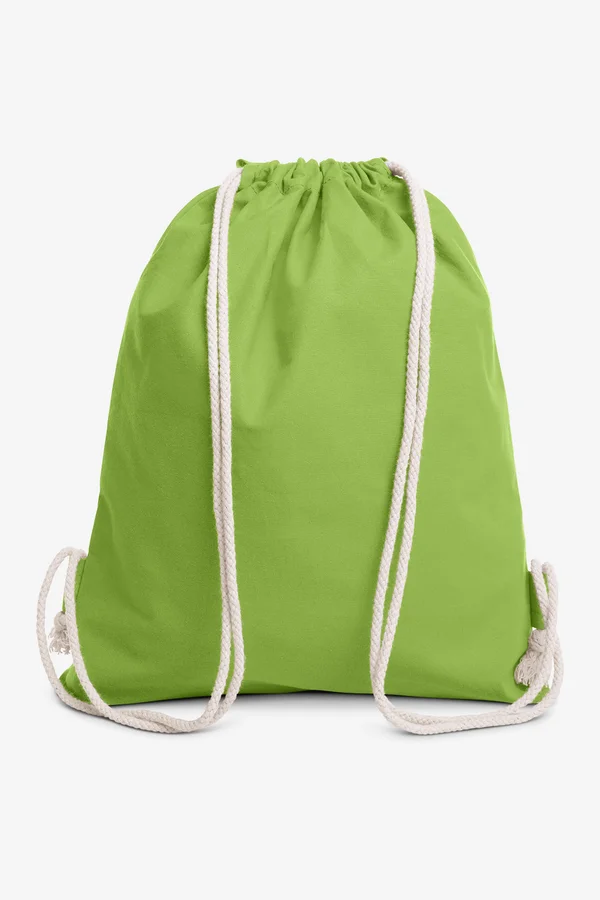Drawstring Bag Earth Apple Green