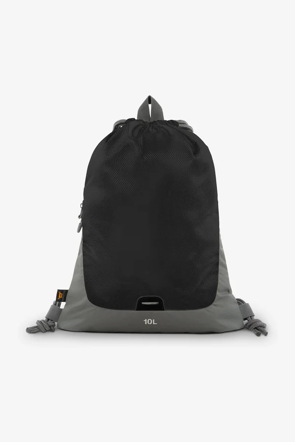 Drawstring Bag Step Black