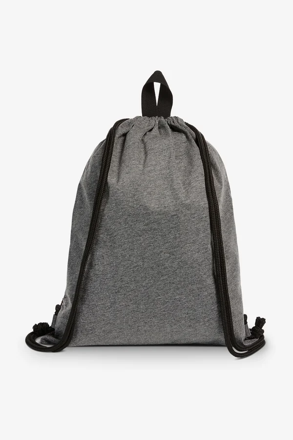 Drawstring Bag Jersey Anthracite